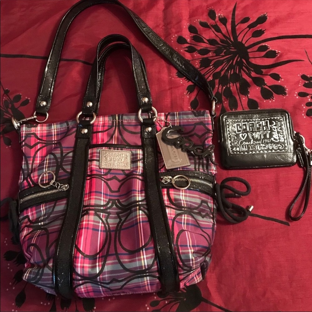 Coach Poppy bag & Wristlet